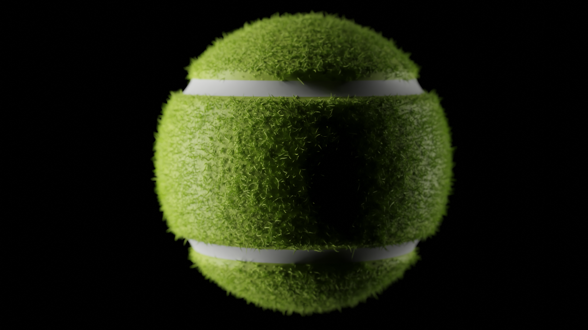 Photorealistic Wet Tennis Ball preview image 3